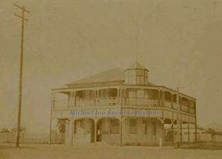 Bowen Office in sepia tone